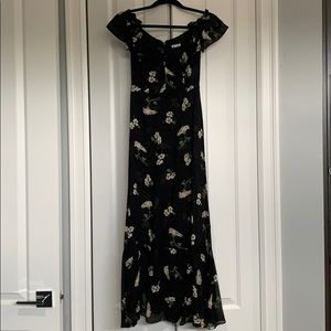 The reformation butterfly midi dress